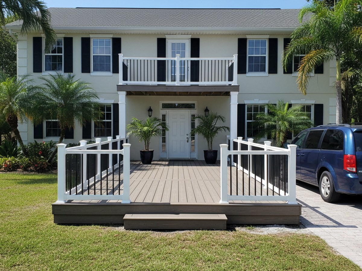 Deck Framing & Structural Repair completed by Oasis Deck Company in Miami Gardens, FL