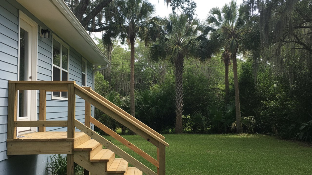 Deck Installation completed by Oasis Deck Company in Boca Raton, FL