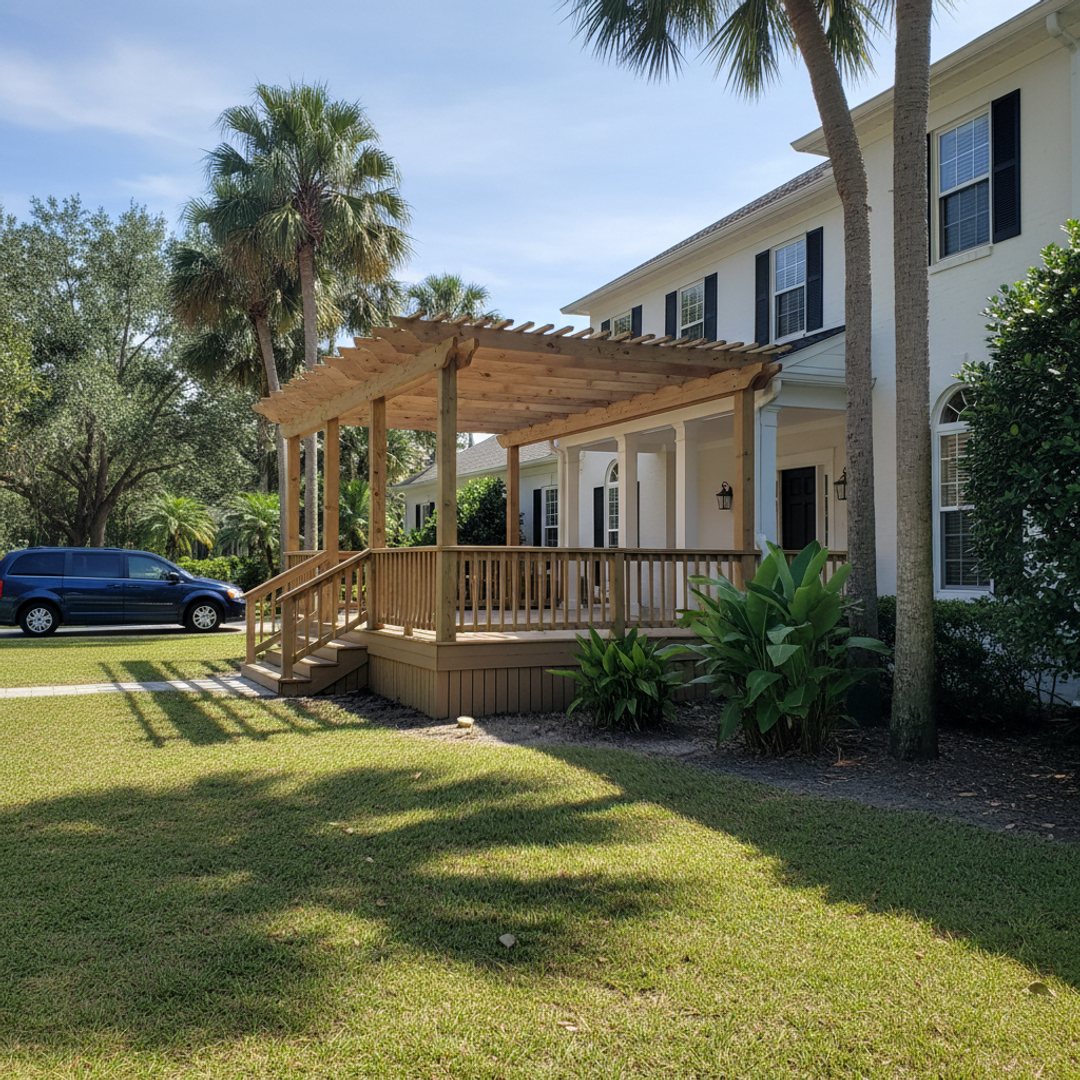 Deck Repair completed by Oasis Deck Company in Sunrise, FL